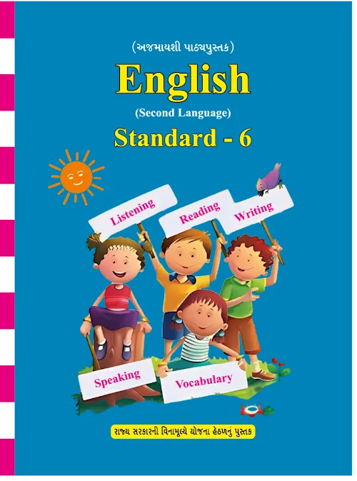 GSEB Standard 6 ENGLISH SecondLanguage Textbook PDF Download Gujarati Medium